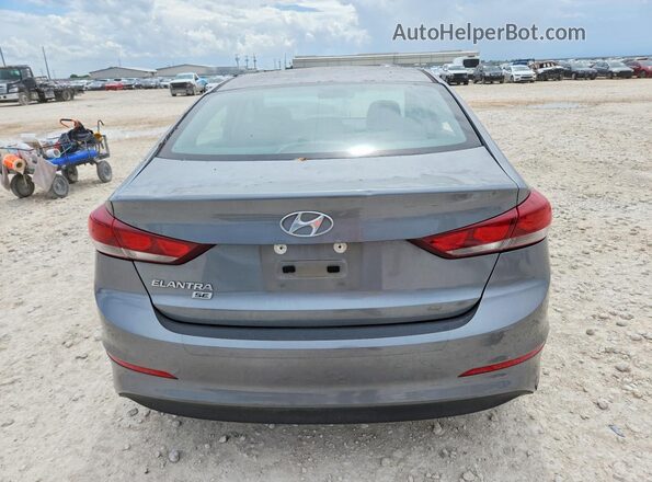 KMHD74LF8JU597361 2018 HYUNDAI ELANTRA Silver Rear view