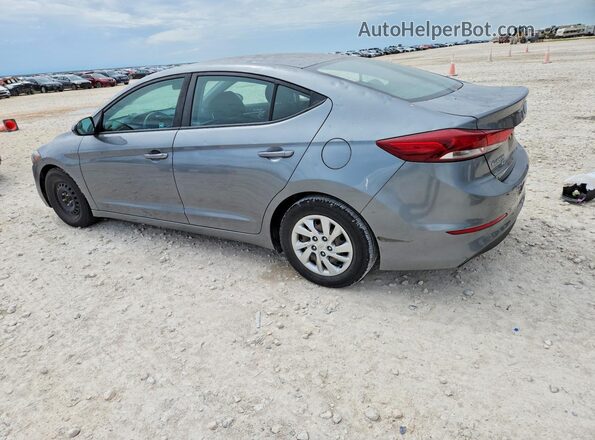 KMHD74LF8JU597361 2018 HYUNDAI ELANTRA Silver Rear left