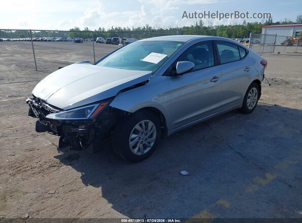 KMHD74LF8LU100568 2020 HYUNDAI ELANTRA Silver Передня ліва чверть