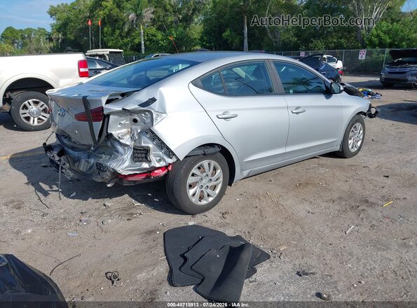 KMHD74LF8LU100568 2020 HYUNDAI ELANTRA Silver Задня права чверть