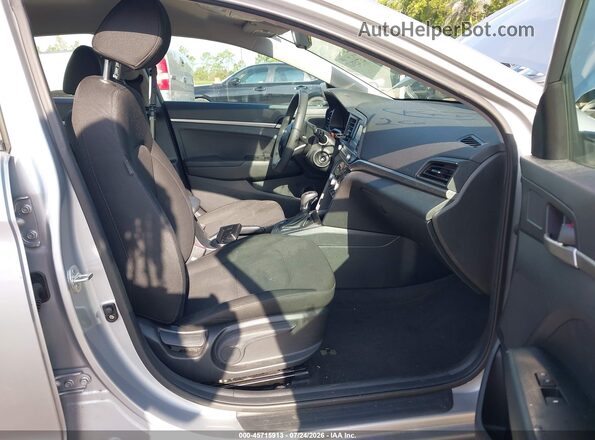 KMHD74LF8LU100568 2020 HYUNDAI ELANTRA Silver Вид салону спереду