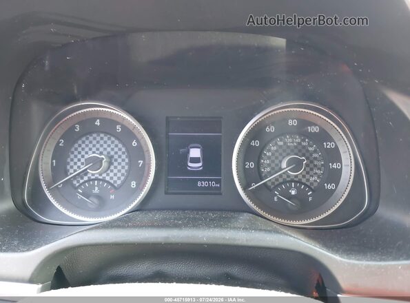 KMHD74LF8LU100568 2020 HYUNDAI ELANTRA Silver Вид задніх сидінь