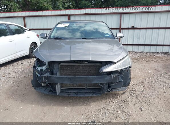 KMHD74LF8LU896254 2020 HYUNDAI ELANTRA Бежевый Вид задней части салона