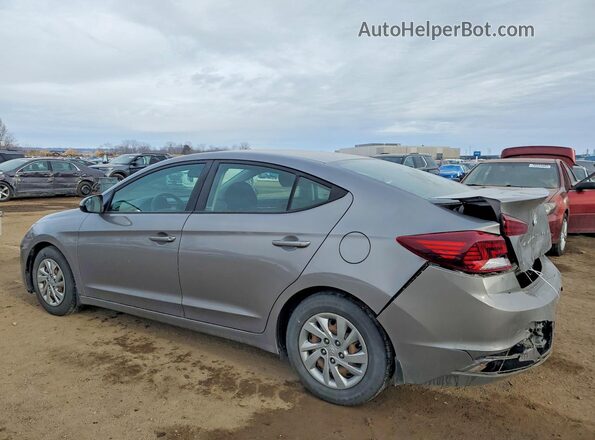 KMHD74LF8LU942813 2020 HYUNDAI ELANTRA Gray Հետևի ձախ