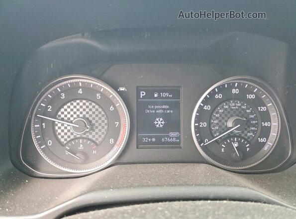 KMHD74LF8LU942813 2020 HYUNDAI ELANTRA Gray Սարքավորումների վահանակի տեսք
