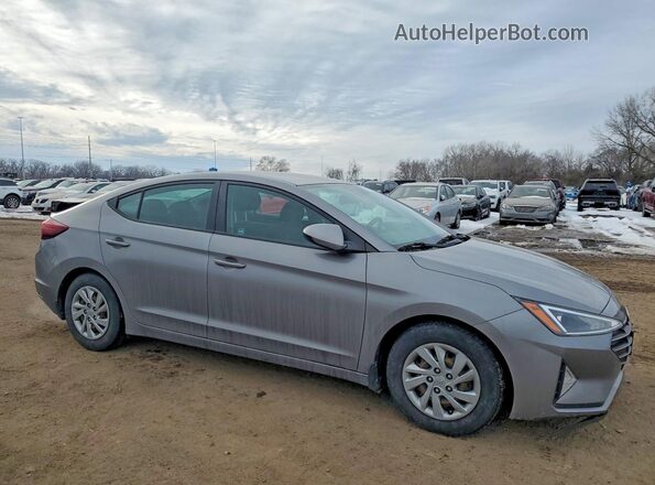 KMHD74LF8LU942813 2020 HYUNDAI ELANTRA Gray Առջևի աջ