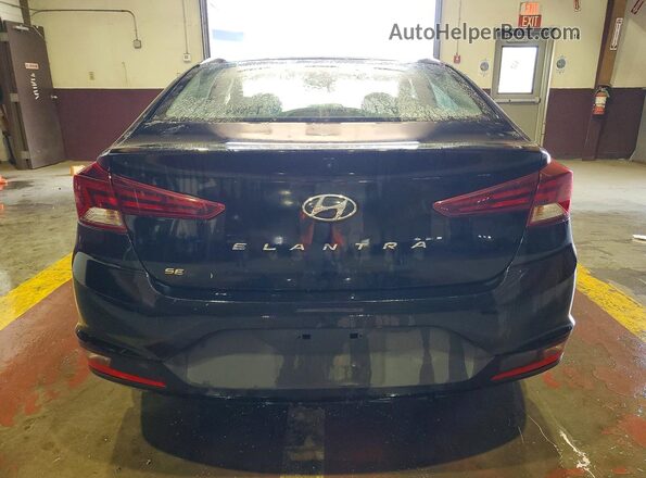 KMHD74LF8LU953875 2020 HYUNDAI ELANTRA Черный Вид сзади