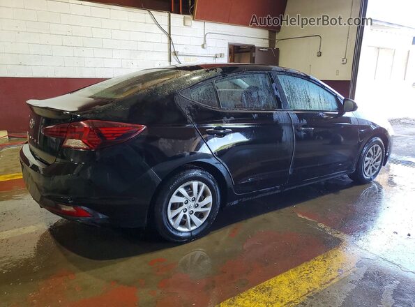 KMHD74LF8LU953875 2020 HYUNDAI ELANTRA Черный Задняя правая четверть