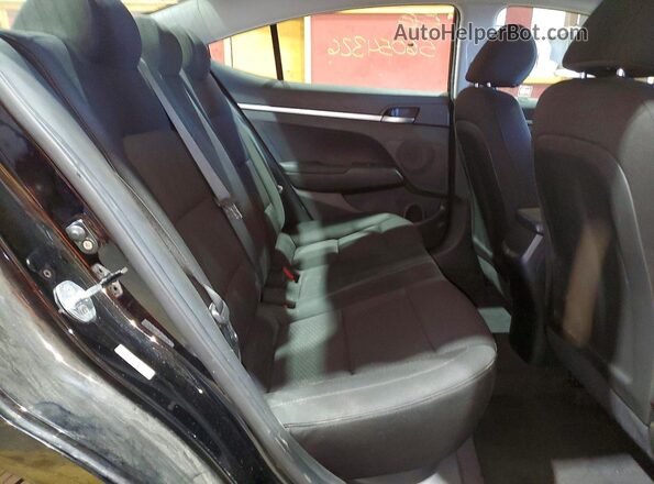 KMHD74LF8LU953875 2020 HYUNDAI ELANTRA Черный Вид задних сидений