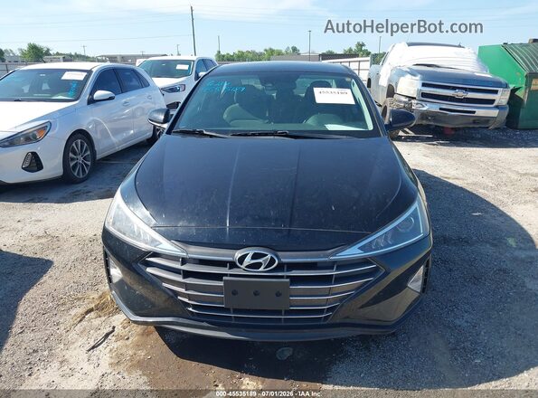 KMHD74LF8LU997956 2020 HYUNDAI ELANTRA Black Դիմացի տեսք
