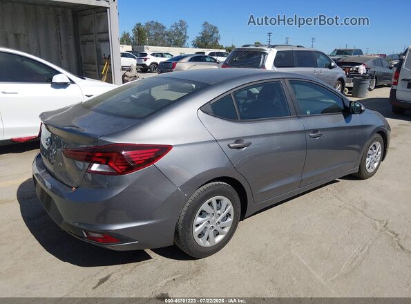 KMHD74LF9KU808357 2019 HYUNDAI ELANTRA Серый Задняя правая четверть