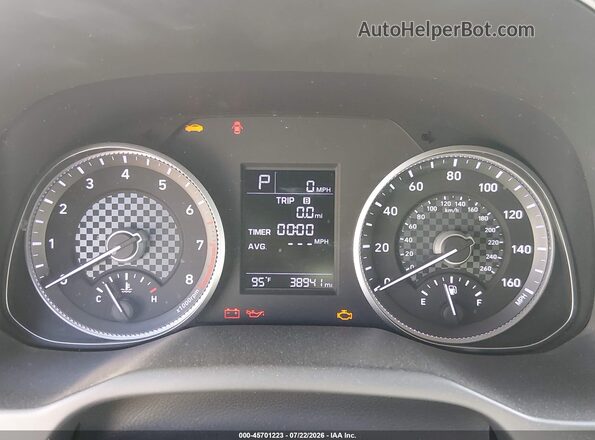 KMHD74LF9KU808357 2019 HYUNDAI ELANTRA Серый Вид задних сидений