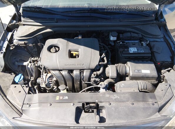 KMHD74LF9KU808357 2019 HYUNDAI ELANTRA Серый Вид сзади