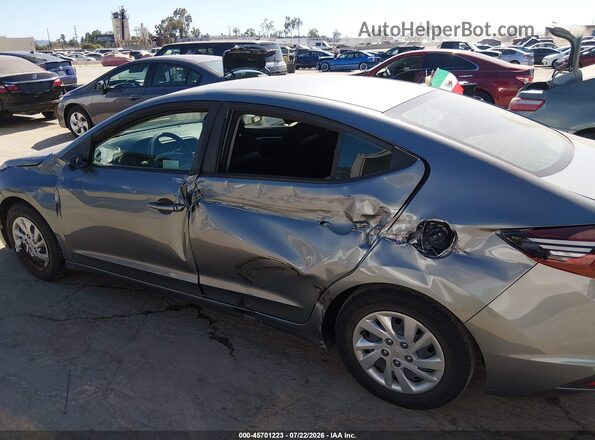 KMHD74LF9KU808357 2019 HYUNDAI ELANTRA Серый 