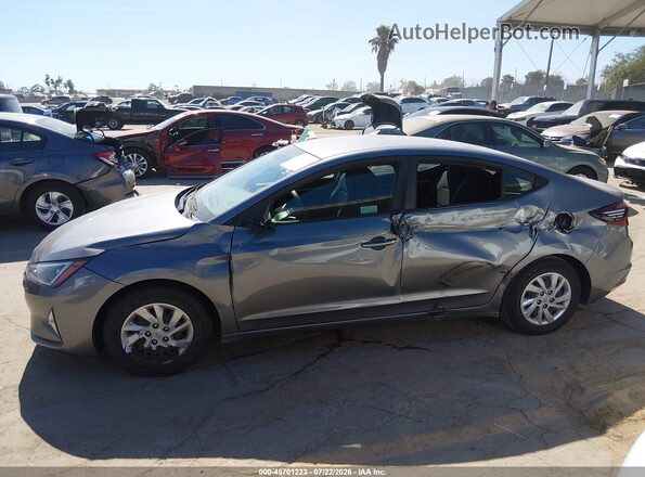 KMHD74LF9KU808357 2019 HYUNDAI ELANTRA Серый Панорамный вид салона 360°