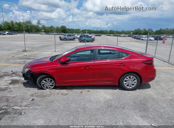 KMHD74LF9LU072764 2020 HYUNDAI ELANTRA Красный 