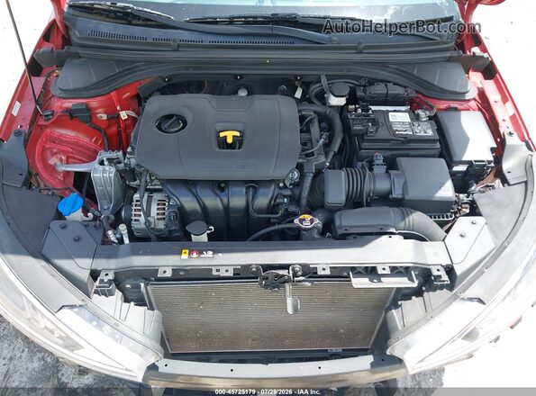 KMHD74LF9LU072764 2020 HYUNDAI ELANTRA Красный Вид сзади