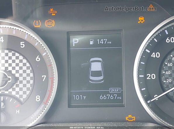 KMHD74LF9LU072764 2020 HYUNDAI ELANTRA Красный 