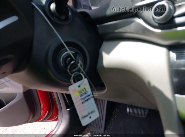KMHD74LF9LU072764 2020 HYUNDAI ELANTRA Красный Вид панели приборов