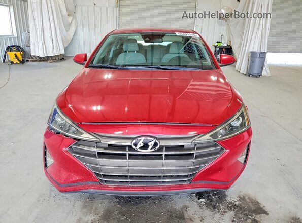 KMHD74LF9LU995486 2020 HYUNDAI ELANTRA Red Vista frontal