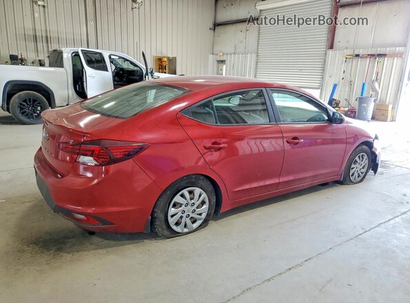 KMHD74LF9LU995486 2020 HYUNDAI ELANTRA Red Trasero derecho