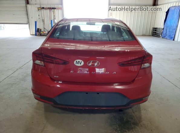 KMHD74LF9LU995486 2020 HYUNDAI ELANTRA Red Vista trasera