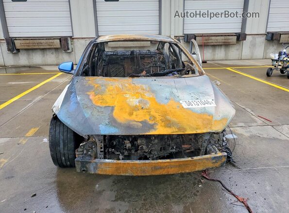 KMHD74LFXHU089998 2017 HYUNDAI ELANTRA Blue Widok z przodu