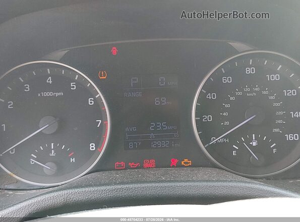 KMHD74LFXHU193486 2017 HYUNDAI ELANTRA Gray Widok tylnych siedzeń