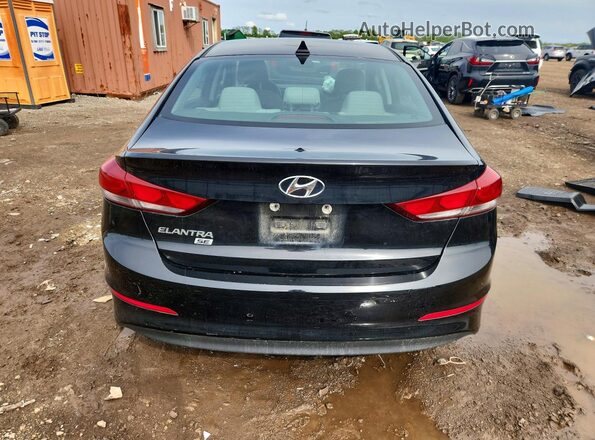 KMHD74LFXHU303355 2017 HYUNDAI ELANTRA Black Vista trasera