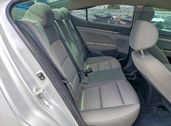 KMHD74LFXHU357920 2017 HYUNDAI ELANTRA Silver უკანა სავარძლების ხედი