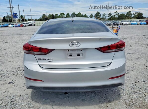 KMHD74LFXHU357920 2017 HYUNDAI ELANTRA Silver უკანა ხედი