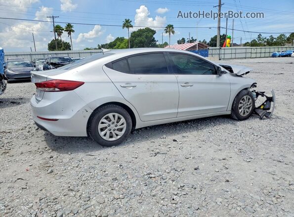 KMHD74LFXHU357920 2017 HYUNDAI ELANTRA Silver უკანა მარჯვენა