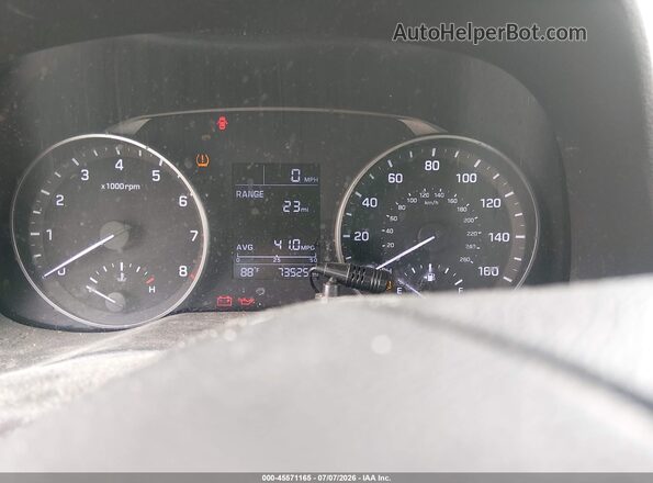 KMHD74LFXJU469882 2018 HYUNDAI ELANTRA Черный Вид задних сидений