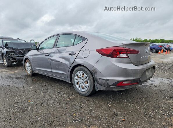 KMHD74LFXLU897793 2020 HYUNDAI ELANTRA Серый Задняя левая четверть