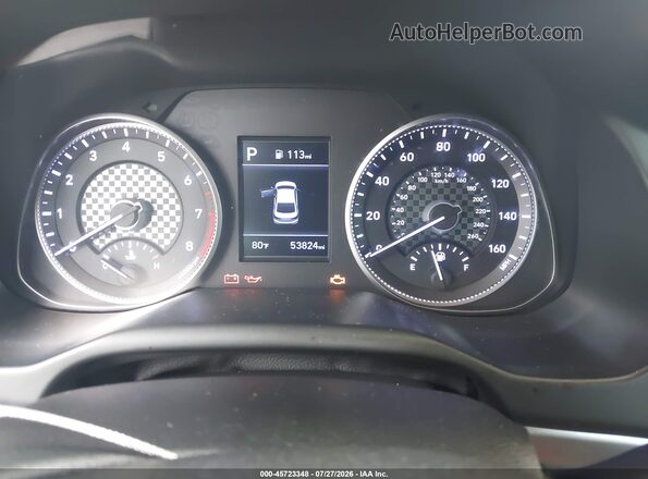 KMHD74LFXLU899401 2020 HYUNDAI ELANTRA Красный Вид задних сидений