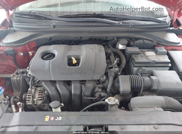 KMHD74LFXLU899401 2020 HYUNDAI ELANTRA Красный Вид сзади