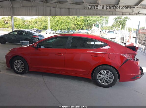 KMHD74LFXLU899401 2020 HYUNDAI ELANTRA Красный 
