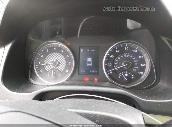 KMHD74LFXLU953957 2020 HYUNDAI ELANTRA Black Հետևի նստատեղերի տեսք