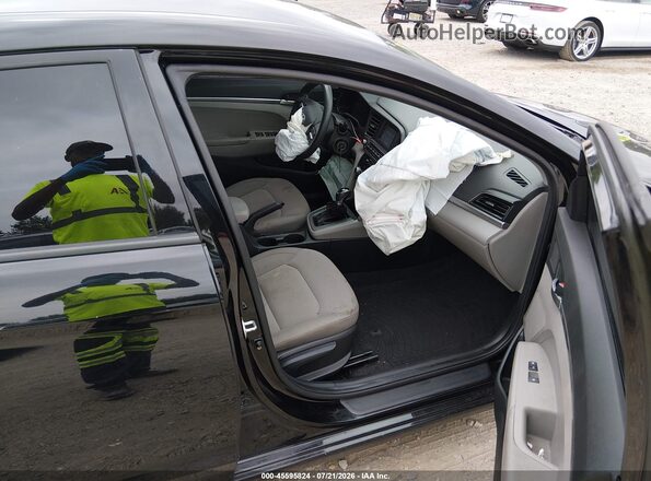 KMHD74LFXLU953957 2020 HYUNDAI ELANTRA Black Սալոնի դիմացի տեսք