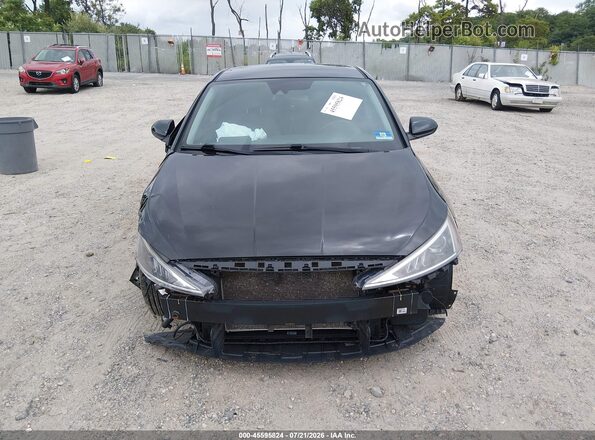 KMHD74LFXLU953957 2020 HYUNDAI ELANTRA Black Առջևի վահանակի տեսք