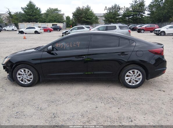 KMHD74LFXLU953957 2020 HYUNDAI ELANTRA Black Սալոնի հետևի տեսք