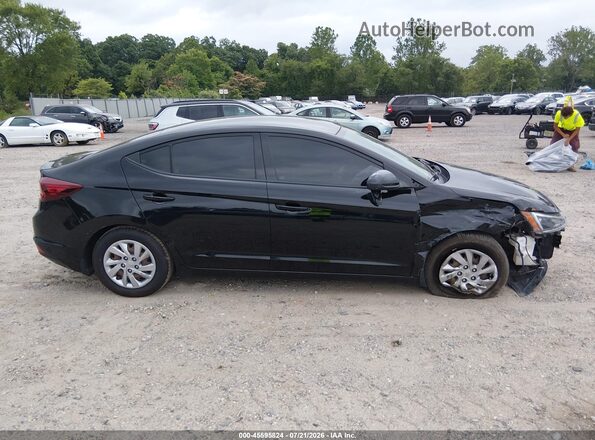 KMHD74LFXLU953957 2020 HYUNDAI ELANTRA Black Սարքավորումների վահանակի տեսք