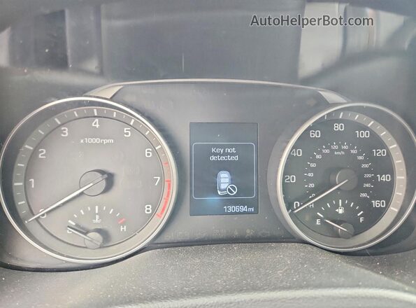 KMHD84LF0HU143824 2017 HYUNDAI ELANTRA Blue ხელსაწყოთა პანელის ხედი