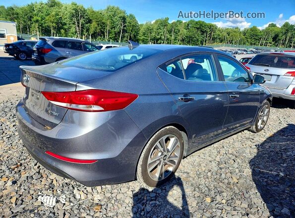 KMHD84LF0HU154242 2017 HYUNDAI ELANTRA Gray უკანა მარჯვენა