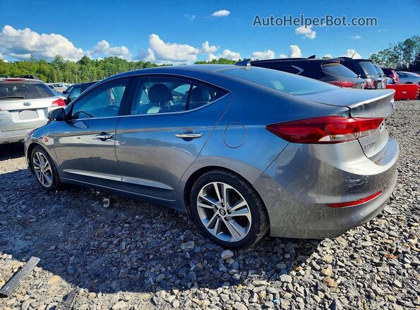KMHD84LF0HU154242 2017 HYUNDAI ELANTRA Gray უკანა მარცხენა