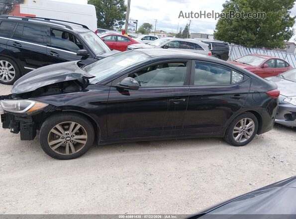 KMHD84LF0HU155892 2017 HYUNDAI ELANTRA Black Панорамний вид салону 360°