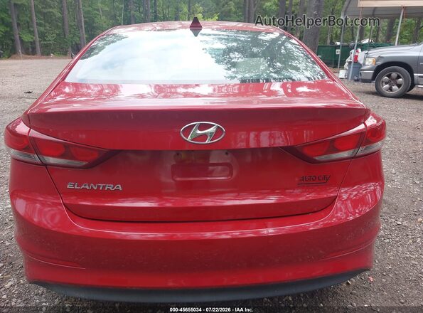 KMHD84LF0HU178041 2017 HYUNDAI ELANTRA Red 