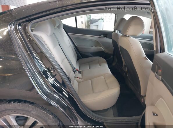 KMHD84LF0HU179805 2017 HYUNDAI ELANTRA Black Vista de la etiqueta del VIN