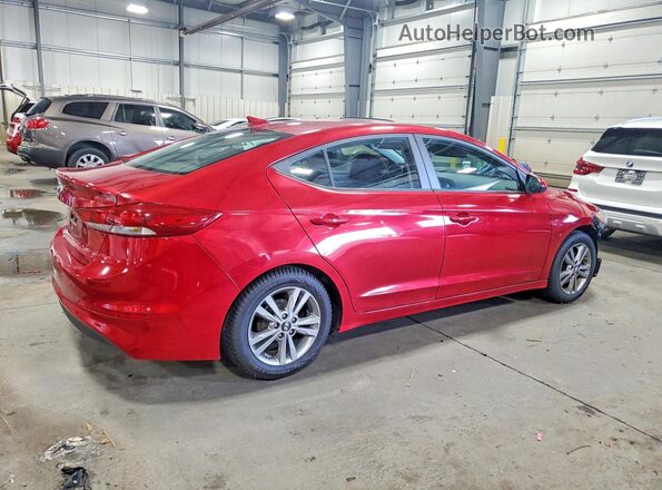 KMHD84LF0HU250176 2017 HYUNDAI ELANTRA Красный Задняя правая четверть