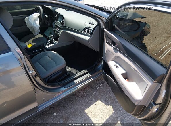 KMHD84LF0HU425168 2017 HYUNDAI ELANTRA Gray Vista interior delantera